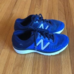 Blue New Balance 860 Kids Tennis Shoes